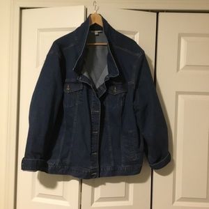 Plus size Women’s Denim Jean Jacket size 36W